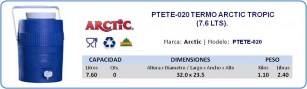 PTETE 020 TERMO ARCTIC TROPIC  7.6 lts